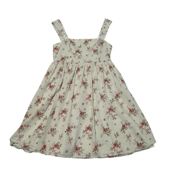 Altar’d State Women’s Mini Sundress Floral Cottagecore Small Square Neck - Picture 7 of 15